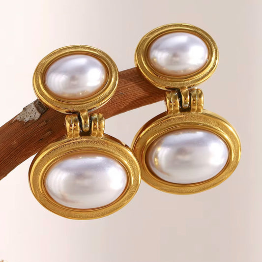 Nomad Pearl Dangles