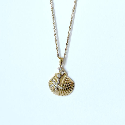 Shell Luster Necklace