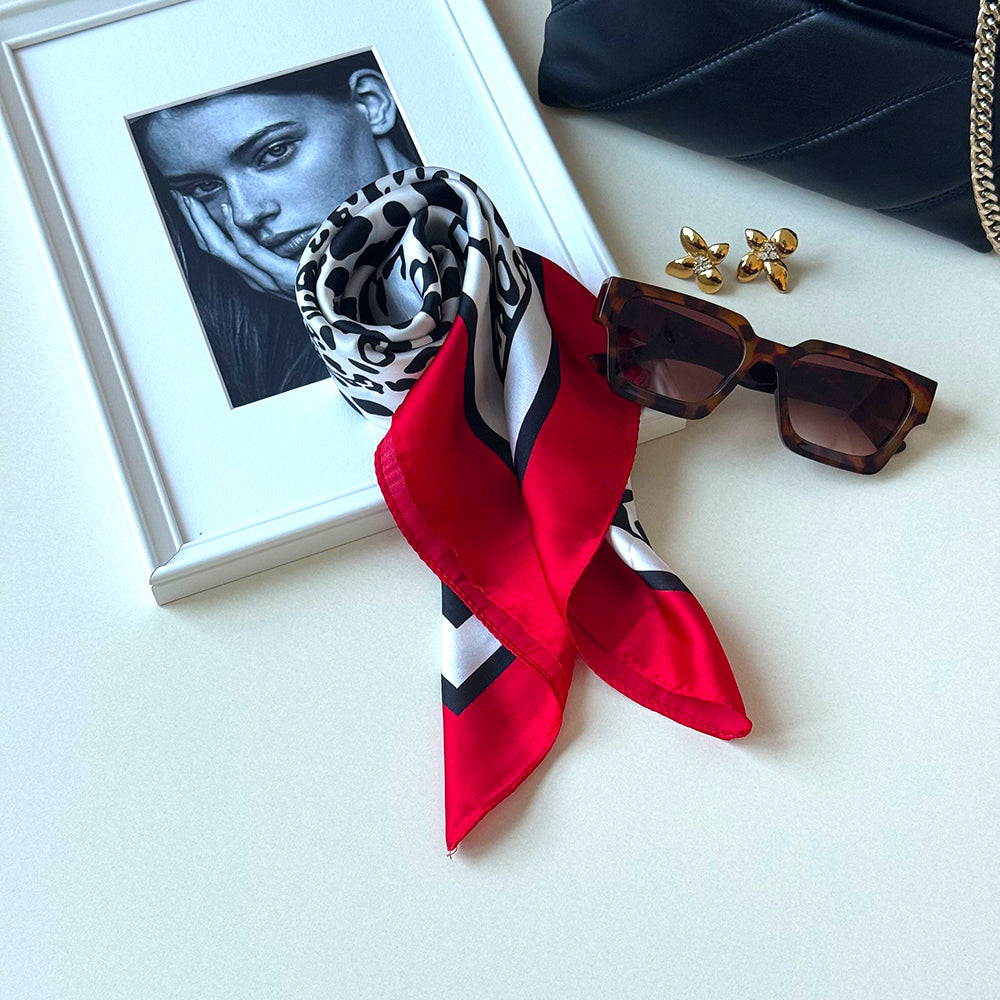 Scarlet Safari Scarf