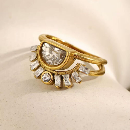 Celeste Arc Ring