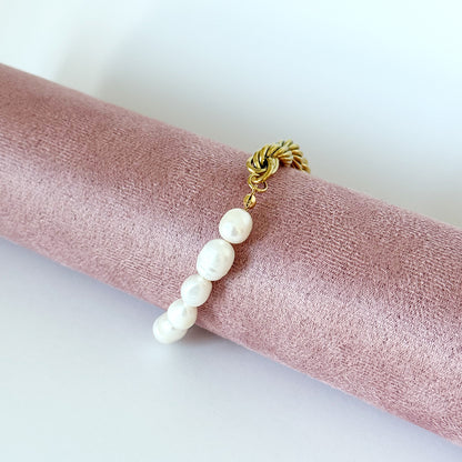 Pearl Chain Bracelet