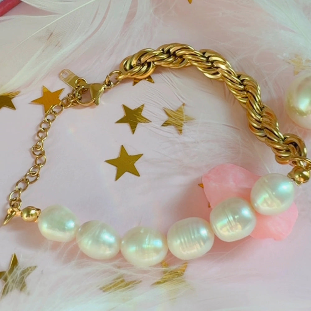Pearl Chain Bracelet