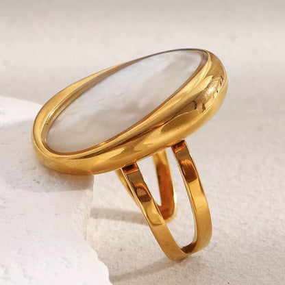 Ivory Halo Ring