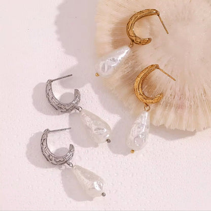 Baroque Pearl Earrings