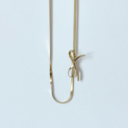 Grace Bow Necklace