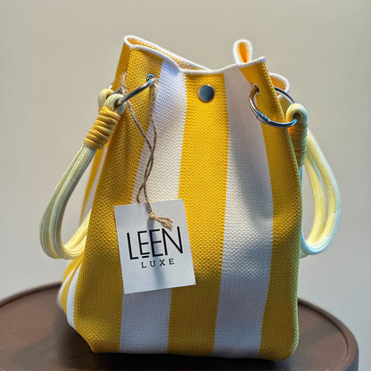 Leen Pop Bucket Bag (Sunset)