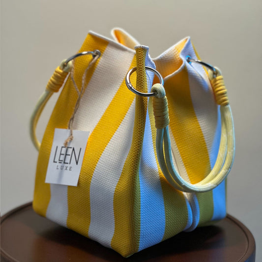 Leen Pop Bucket Bag (Sunset)
