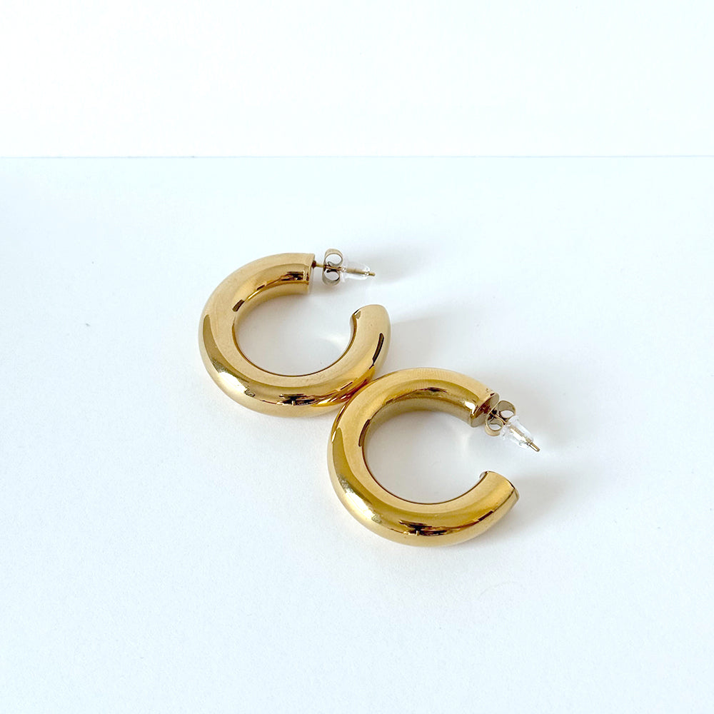 Chunky Hoop Earrings