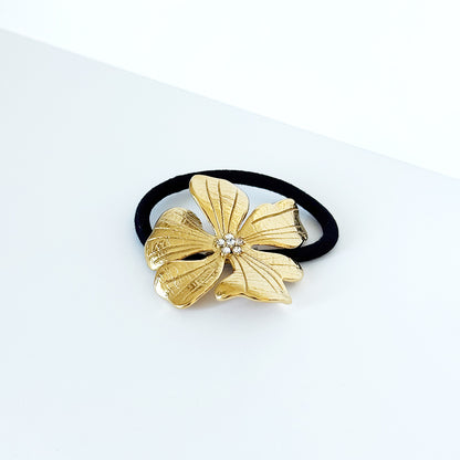 Flower Pony Tie