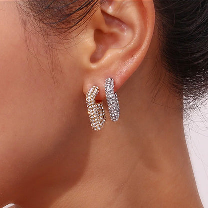 Gleam Hoops Earrings