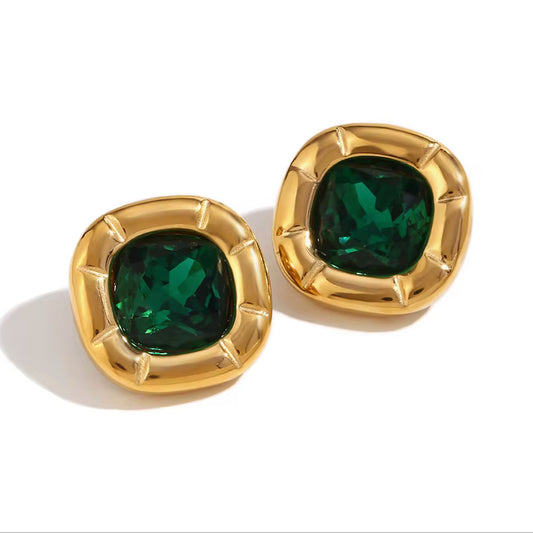 Aurora Cushion Studs