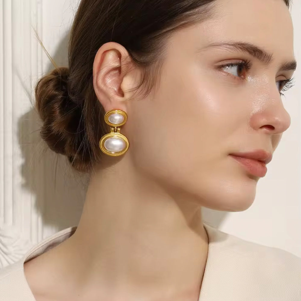Nomad Pearl Dangles