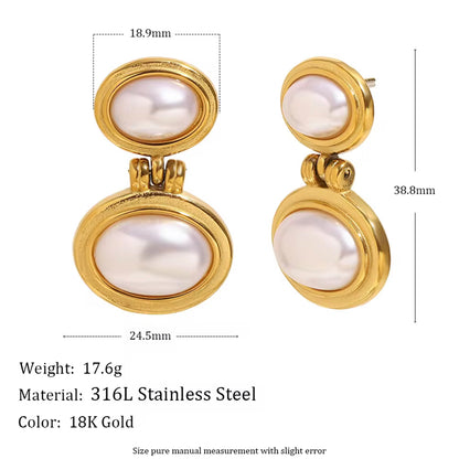 Nomad Pearl Dangles