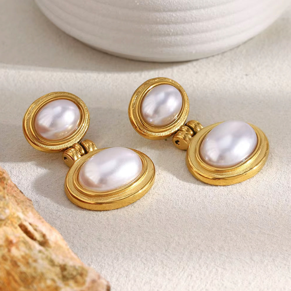 Nomad Pearl Dangles