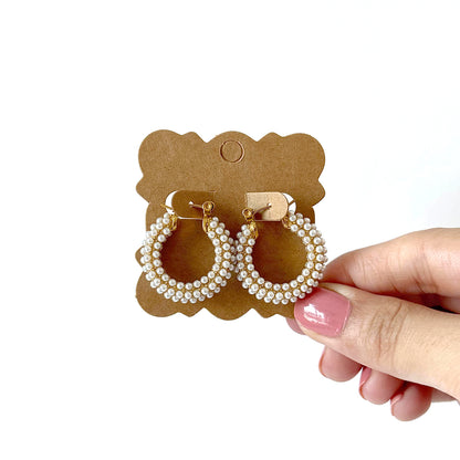 Pearly Swing Earrings