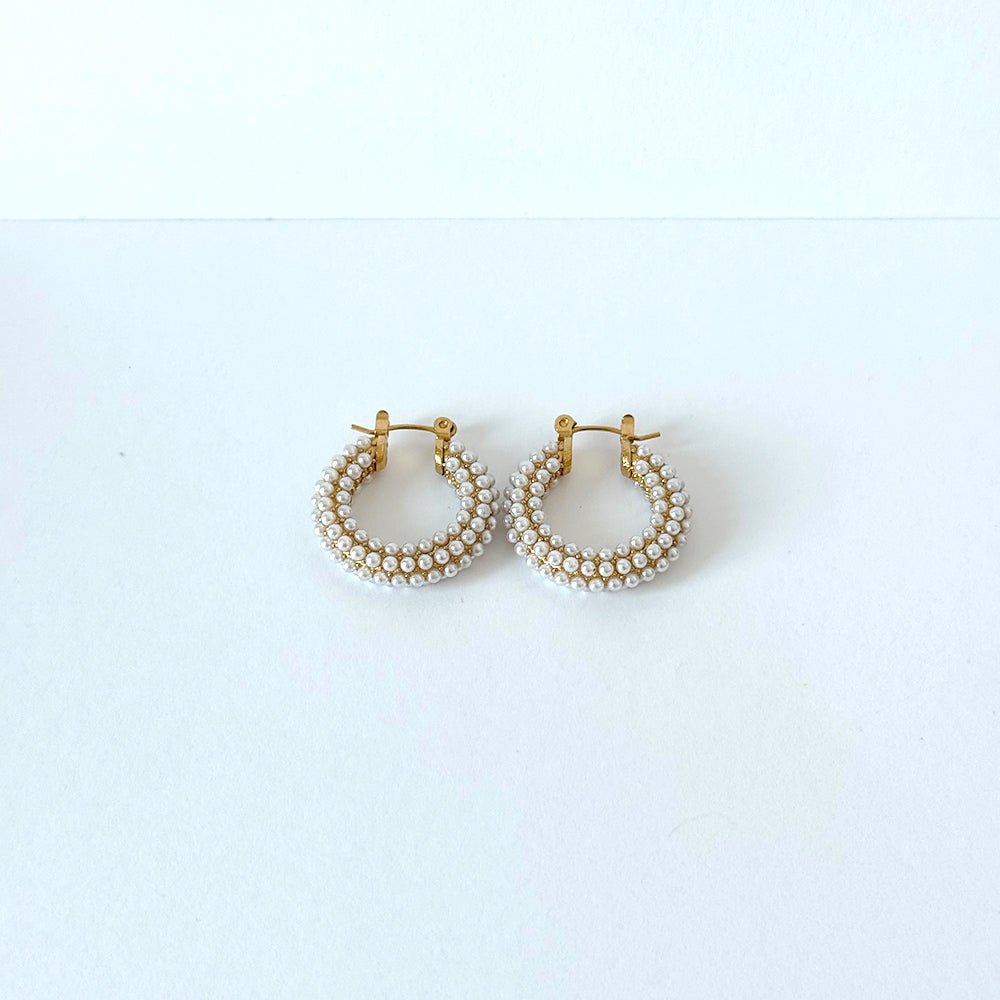 Pearly Swing Earrings