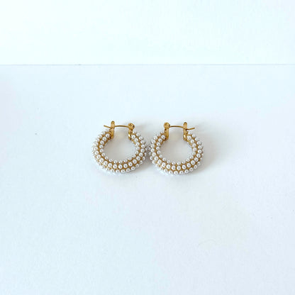 Pearly Swing Earrings
