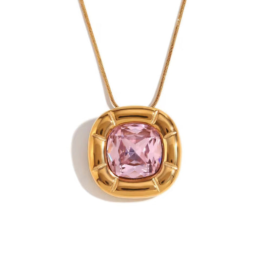 Aurora Cushion Necklace
