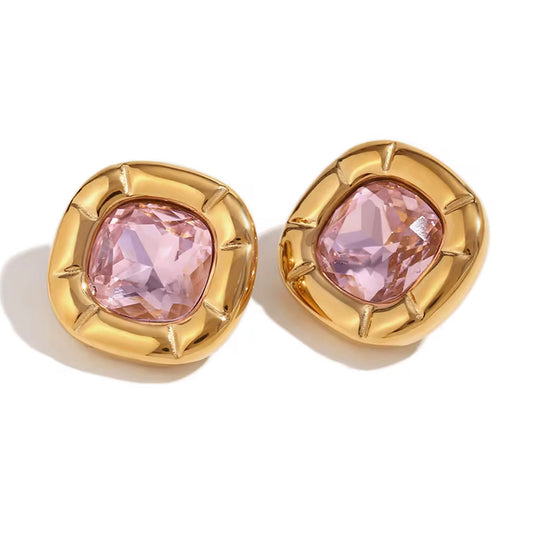 Aurora Cushion Studs
