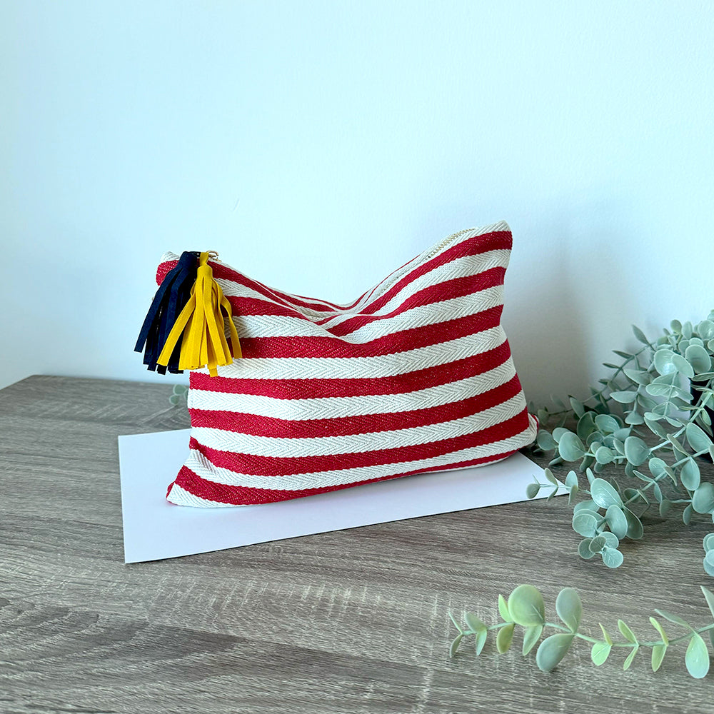 Seaside Stripe Pouch