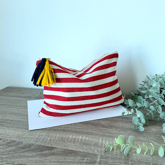 Seaside Stripe Pouch