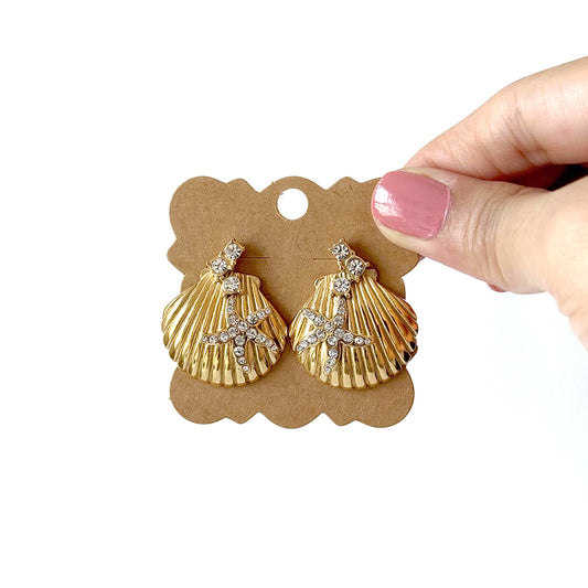 Shell Luster Earrings