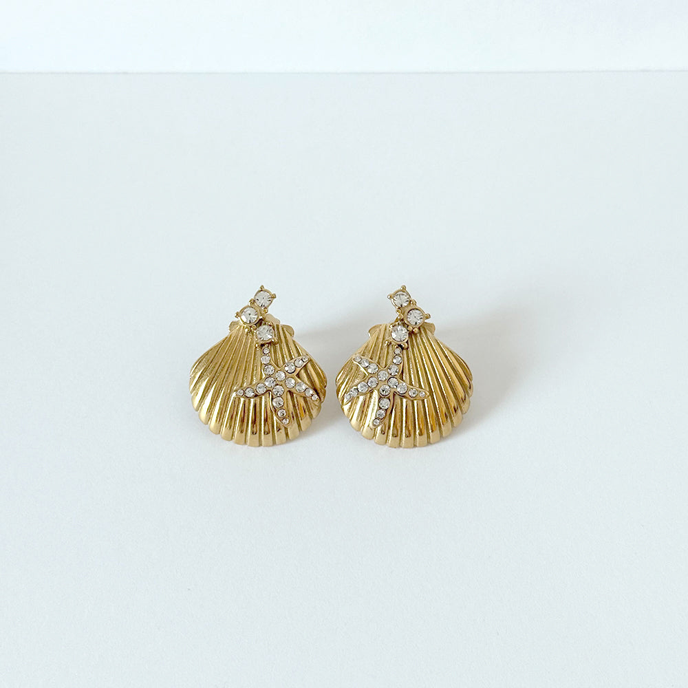 Shell Luster Earrings