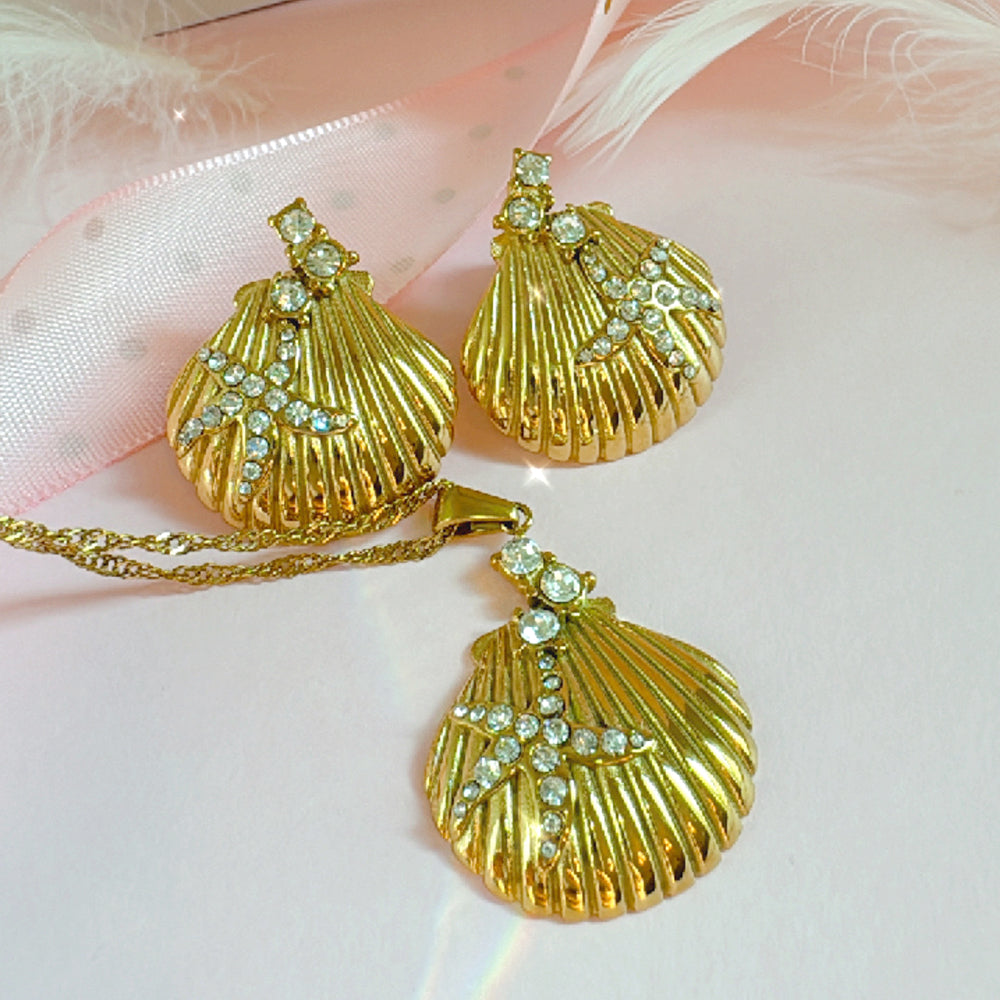 Shell Luster Necklace