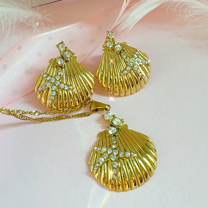 Shell Luster Necklace