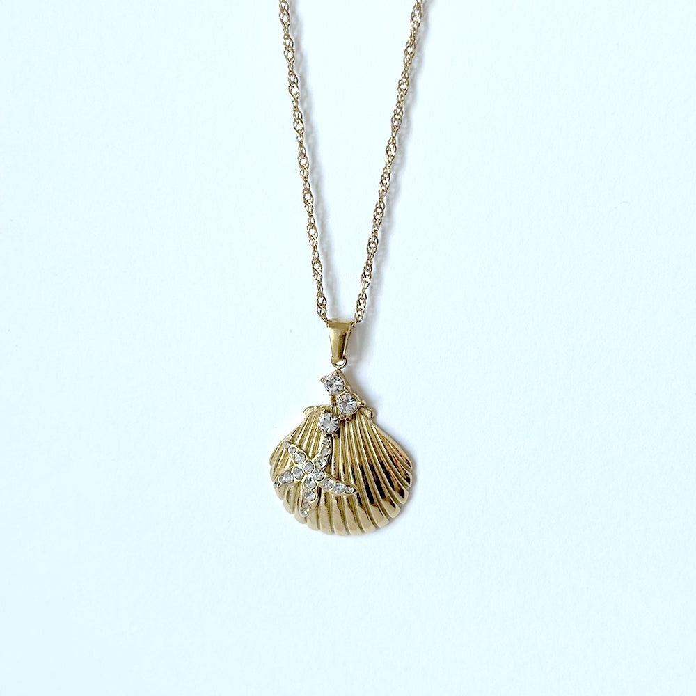 Shell Luster Necklace
