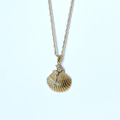 Shell Luster Necklace