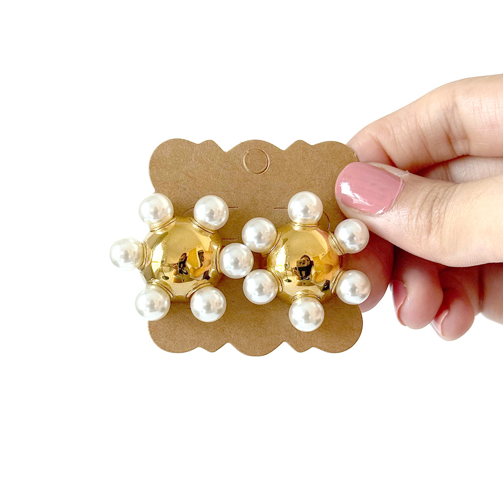 Sun Pearl Earrings