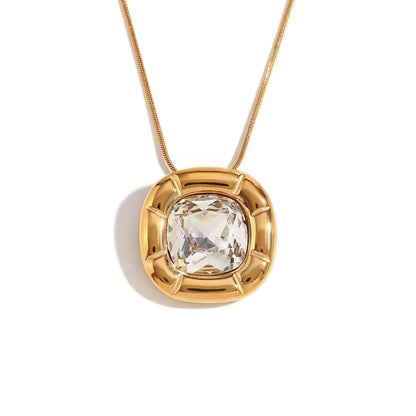 Aurora Cushion Necklace