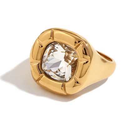 Aurora Cushion Ring